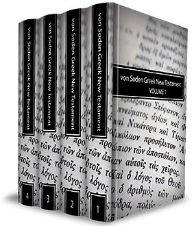 Von Soden Greek New Testament (4 vols.)