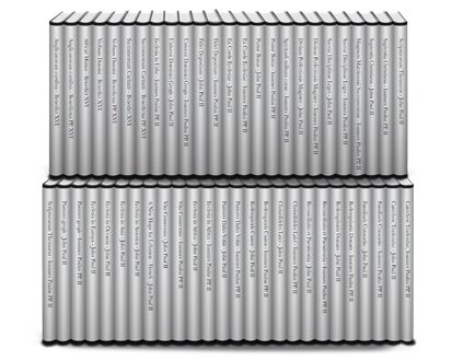 Apostolic Constitutions and Exhortations of John Paul II and Benedict XVI (51 vols.)