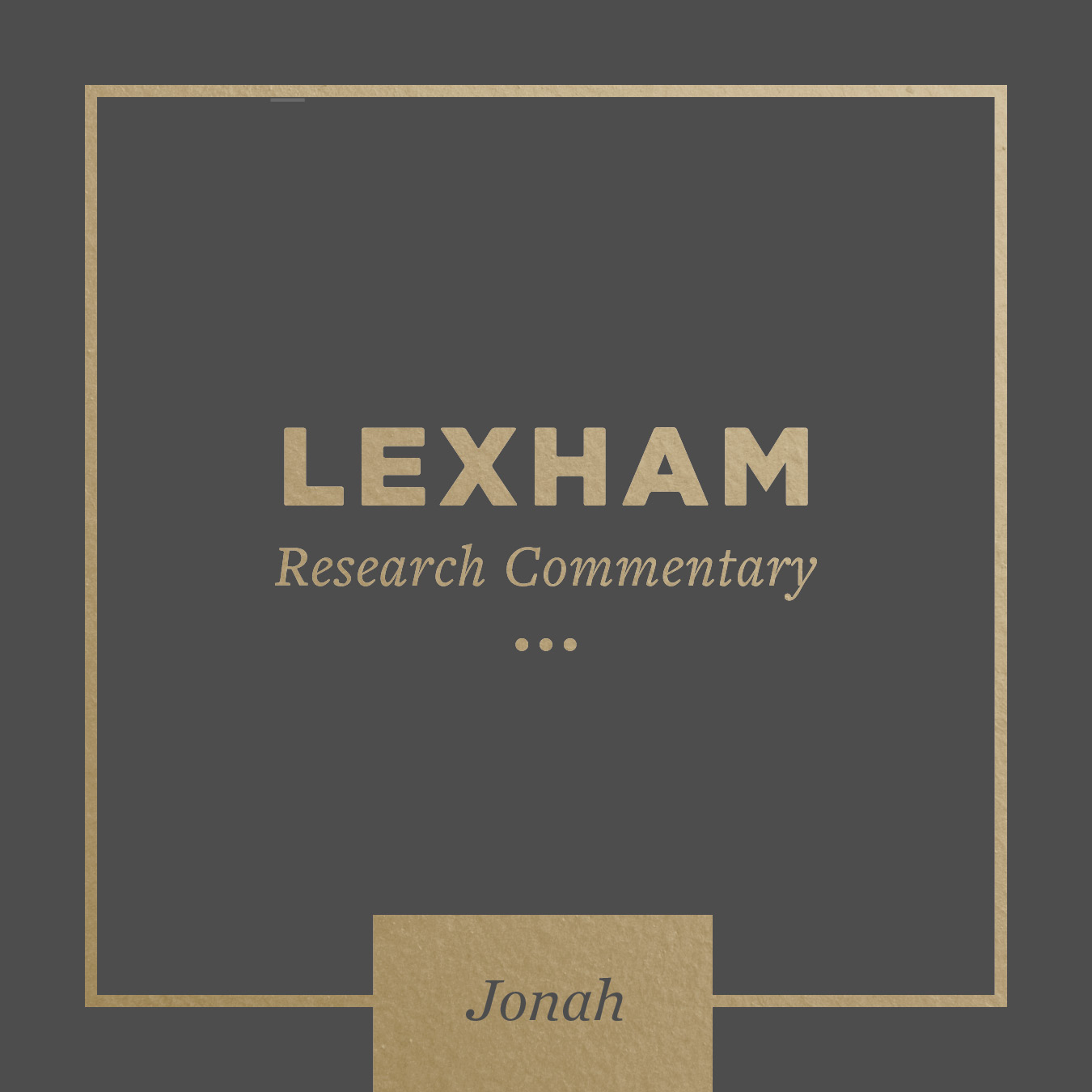 Lexham Bible Guide: Jonah