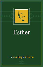 A Critical and Exegetical Commentary on the Book of Esther