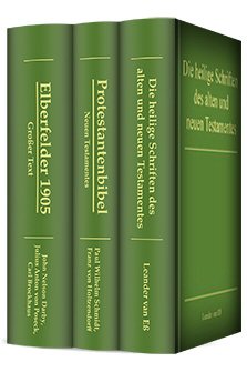 Auswahl klassischer Bibeln (3 vols.)